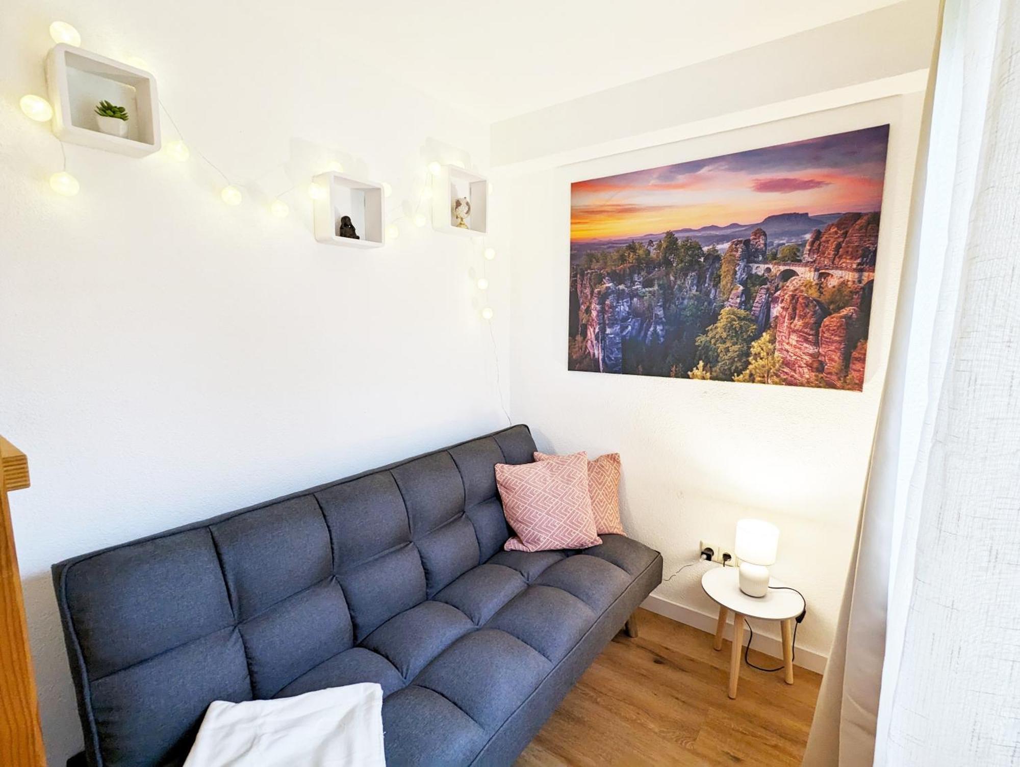 Apartament S2 - Urlaubsmagie - Am Wanderweg Mit Terrasse Sebnitz Zewnętrze zdjęcie