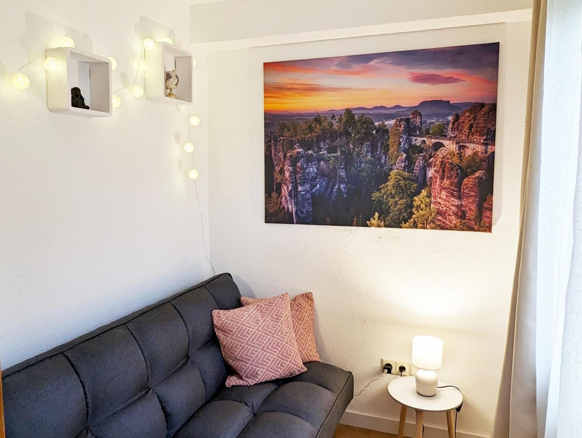Apartament S2 - Urlaubsmagie - Am Wanderweg Mit Terrasse Sebnitz Zewnętrze zdjęcie