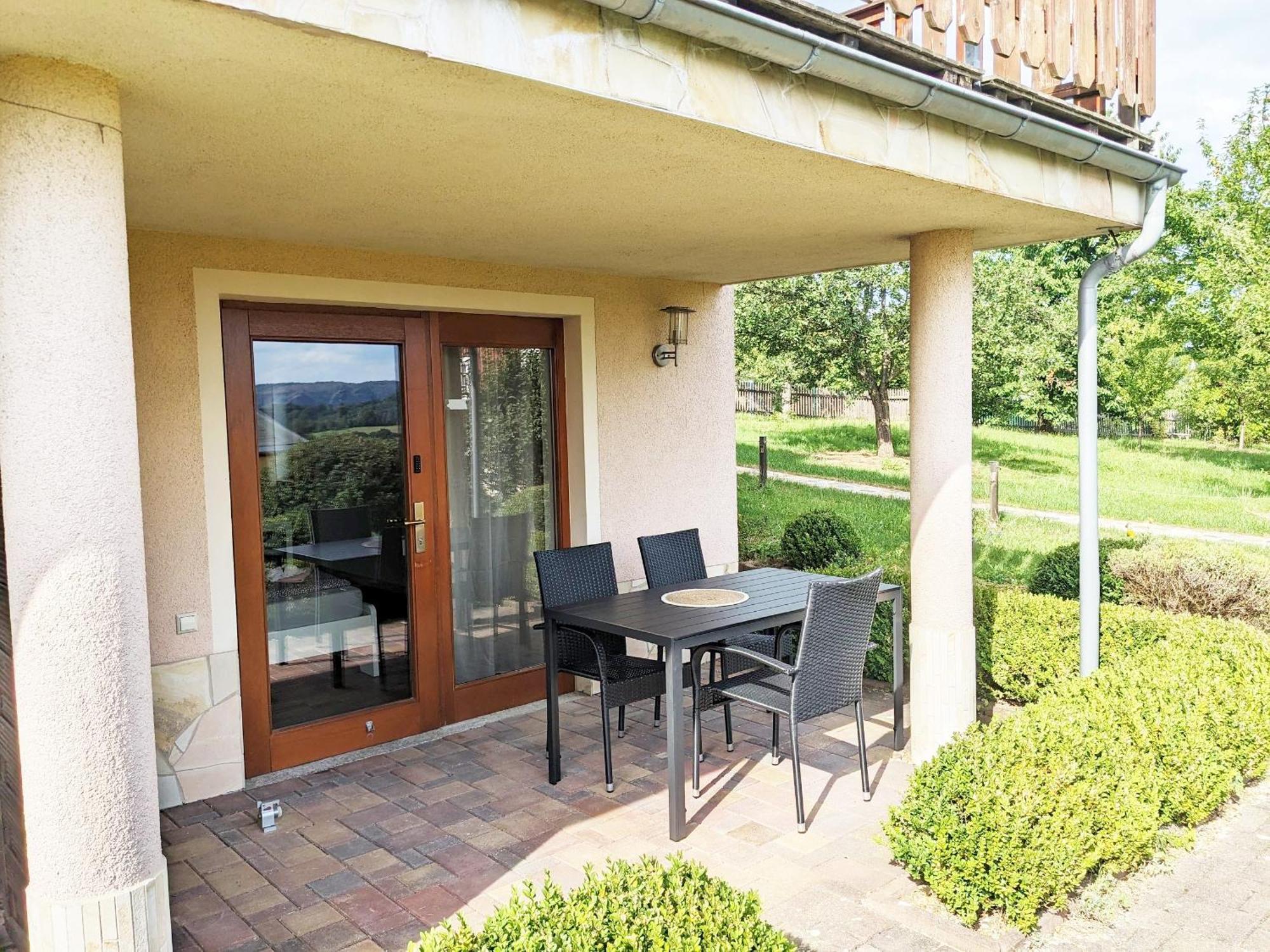Apartament S2 - Urlaubsmagie - Am Wanderweg Mit Terrasse Sebnitz Zewnętrze zdjęcie