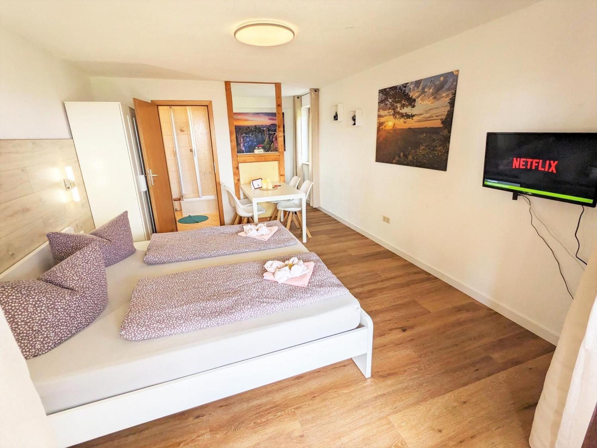 Apartament S2 - Urlaubsmagie - Am Wanderweg Mit Terrasse Sebnitz Zewnętrze zdjęcie